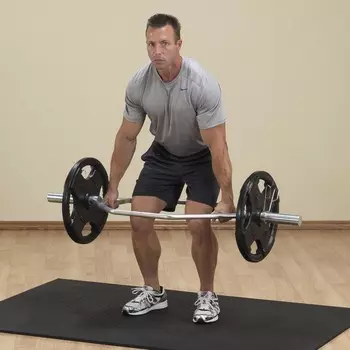 Гриф для становой тяги Body Solid (широкий параллельный хват)