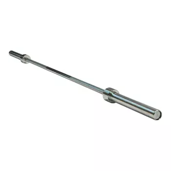 Гриф олимпийский прямой Body Solid 86 до 450 кг хромированный (класс-ZINK)