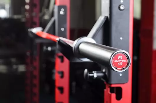 Гриф Yousteel CrossTraining bar XF-15 RED - CHROME