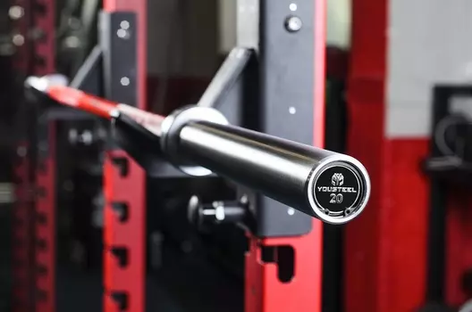 Гриф Yousteel CrossTraining bar XF-20 RED - CHROME