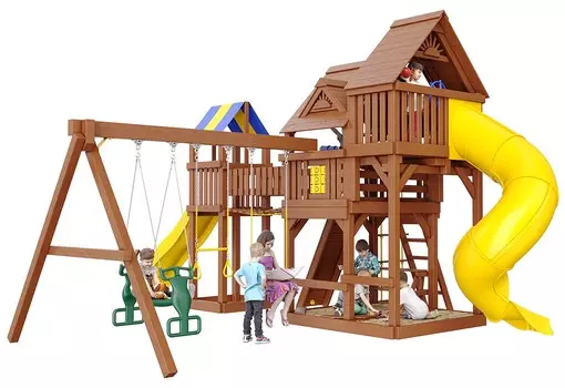 Детский игровой комплекс New Sunrise Fort Deluxe-2