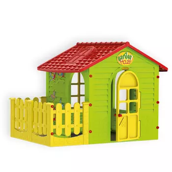 Домик с забором KMS Mochtoys 10839