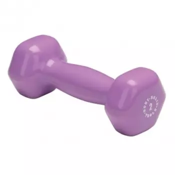 Гантель Body Solid в виниловой оболочке 0,9 кг (2lb)