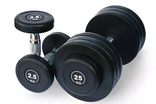 Гантельный ряд Body Solid FDS-09-2.5/25kg