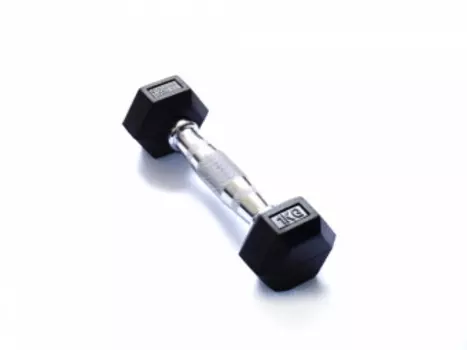 Гантель Original Fittools 1 кг гексагональная