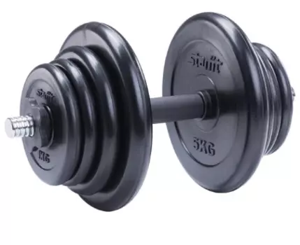 Гантель разборная обрезиненная Starfit DB-702 20 кг