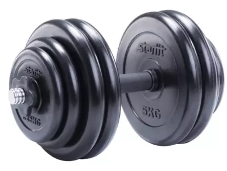 Гантель разборная обрезиненная Starfit DB-702 29,5 кг