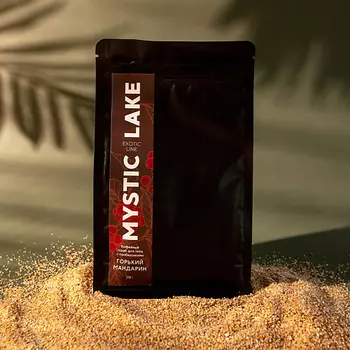 MYSTIC LAKE Кофейный скраб с пробиотиками Горький мандарин для тела 250.0
