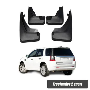 Брызговики для Land Rover Freelander 2 спортивные брызговики крылья брызговики автомобильные аксессуары авто стиль спереди и сзади freelander 2