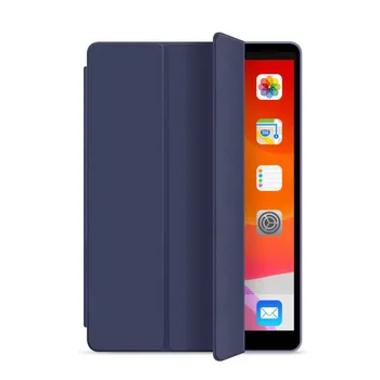 Откидной кожаный чехол для iPad 6-го поколения, iPad 5-го поколения, 9,7-дюймового iPad Air 1 2, чехол для iPad Pro 9,7, Ipad Air 5 Air 4, 2022, 10-го, 10,9, чехол-держатель Ipad 10th 10.9 2022 чёрный