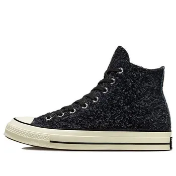Кроссовки chuck 70 suede high 'seasonal color - black' Converse, черный