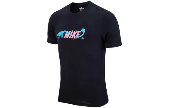 Футболка мужская черная Nike, черный