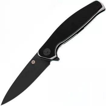 Складной нож Honor Ajax Black, сталь VG-10, тактический EDC, рукоять G10