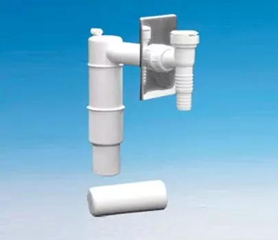 Сифон для бытовой техники McAlpine HCWM5 с вент.клапаном