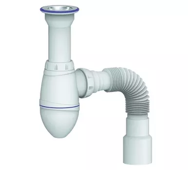 Сифон Юникорн ИС.110312 для раковины 1 1/2"х40