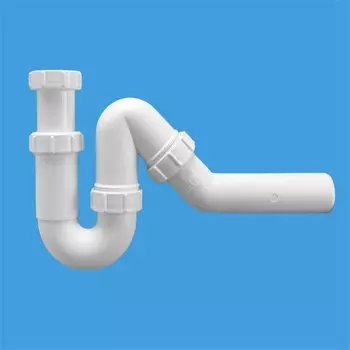 Сифон McAlpine MRSK12 P/S-образный 1.1/2"х40 без выпуска