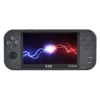 X20 мини-ретро игровая консоль 5,1-дюймовый портативный портативный игровой плеер для Ps1/mame/sfc Simulator, встроенный 10000+ классических игр