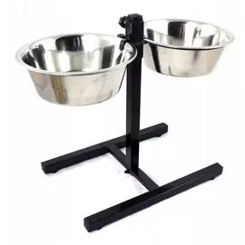 Кормушка Zooexpress телескопическая для животных (2 х 850 мл)