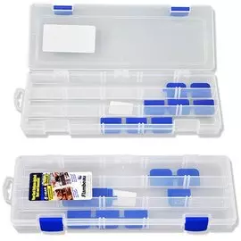Коробка Flambeau Tuff Tainer Zerust 3009 рыболовная пластмассовая (30,5 х 11,4 х 3,8 см, Белый, прозрачный)