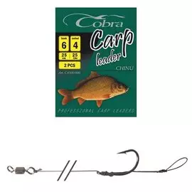 Крючки Cobra Carp Kayo Heavy с поводком (002, 2 шт)