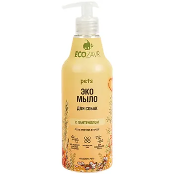 ECOZAVR Эко мыло для собак с Пантенолом 500
