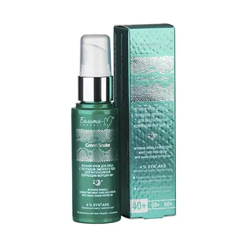 БЕЛИТА-М Крем для лица ночной Green Snake для интенсивной коррекции морщин 40+ 50.0