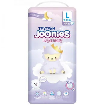 JOONIES Подгузники-трусики Royal Fluffy 44.0