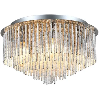 Потолочная люстра круглая Escada Duchess 2126/7S Chrome