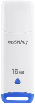 Накопитель USB 2.0 16GB SmartBuy SB016GBEW Easy белый