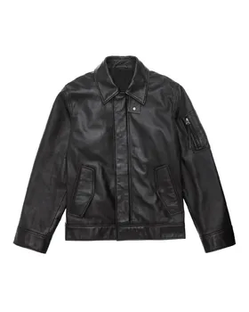 кожаная мужская куртка HELMUT LANG