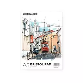 Альбом-склейка для графики Sketchmarker "Bristol" А5 20 л 300 г