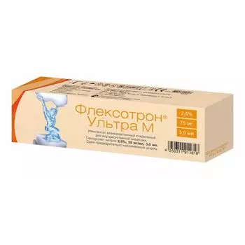 Флексотрон Ультра М 25 мг/ мл имплантат для внутрисуставных инъекций шприц 3 мл 1 шт