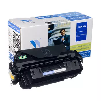 Картридж лазерный NV Print NV-Q2610A (10A), черный, 6000 страниц, совместимый для LaserJet 2300l / 2300