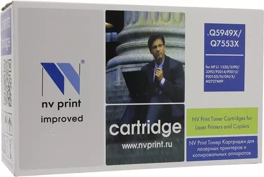 Картридж лазерный NV Print NV-Q5949X/Q7553X (49X / 53X), черный, 7000 страниц, совместимый для LJ 1320tn/3390/3392/P2014/P2015/P2015dn/P2015n/P2015x/M2727nf/M2727nfs