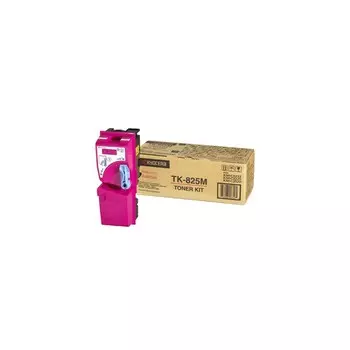 Картридж лазерный Kyocera TK-825M/1T02FZBEU0, пурпурный, 7000 страниц, оригинальный для Kyocera KM-C2520, KM-C3225, KM-C3232, KM-C2525E, KM-C3232E, KM-C4035E