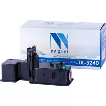 Картридж лазерный NV Print NV-TK5240M (TK-5240M/1T02R7BNL0), пурпурный, 3000 страниц, совместимый для Kyocera Ecosys P5026CDN/5026CDW, M5526CDN/5526CDW без чипа