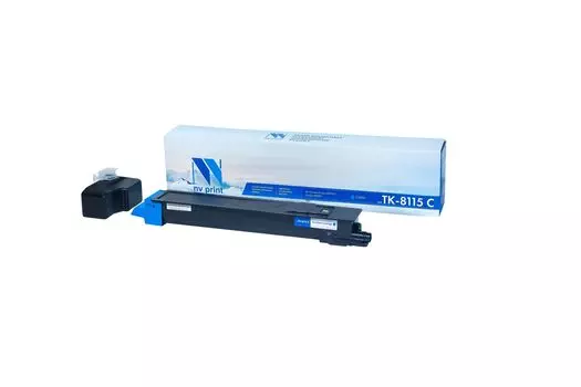 Картридж лазерный NV Print NV-TK8115C (TK-8115C/1T02P3CNL0), голубой, 6000 страниц, совместимый для Kyocera ECOSYS M8124cidn/M8130cidn/M8124/M8130