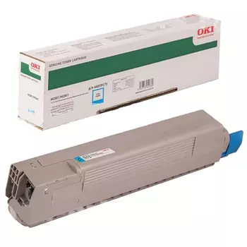 Картридж лазерный OKI 44059171/44059167/44059171, голубой, 7300 страниц, оригинальный, для OKI Oki MC851 / MC861