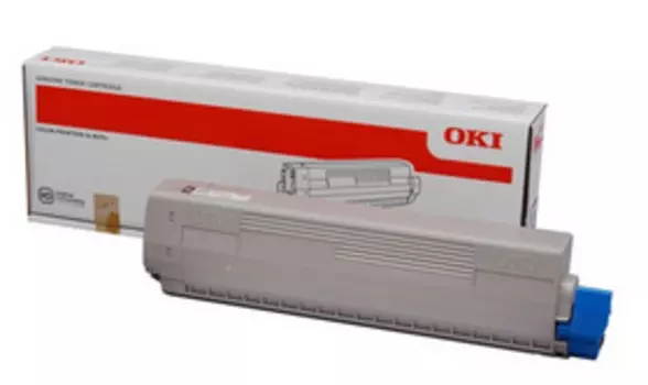 Картридж лазерный OKI 46507519, голубой, 6000 страниц, оригинальный для OKI C612