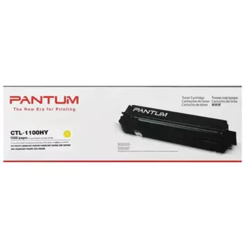 Картридж лазерный Pantum CTL-1100HY, желтый, 1500 страниц, оригинальный для Pantum C1100, CM1100