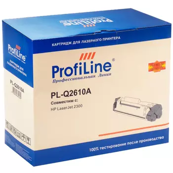 Картридж лазерный ProfiLine PL-Q2610A (Q2610A), черный, 6000 страниц, совместимый, для LJ 2300