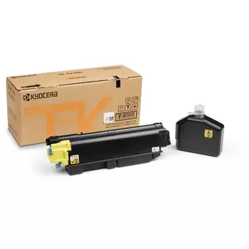 Картридж лазерный Kyocera TK-5270Y/ 1T02TVANL0, желтый, 6000 страниц, оригинальный для Kyocera M6230cidn/ M6630cidn/ P6230cdn