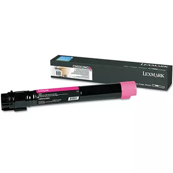 Картридж лазерный Lexmark C950X2MG, пурпурный, 1шт., 22000 страниц, оригинальный, для Lexmark C950