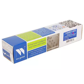 Картридж лазерный NV Print NV-106R01602M (06R01602), пурпурный, 2500 страниц, совместимый для Xerox Phaser 6500, WorkCentre 6505
