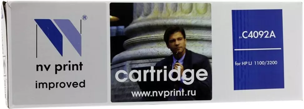 Картридж лазерный NV Print NV-C4092A (92A), черный, 2500 страниц, совместимый для LaserJet 1100a / 1100