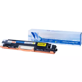 Картридж лазерный NV Print NV-CE312A (126A), желтый, 1000 страниц, совместимый для LaserJet Pro CP1025 / CP1025nw / M275 / CP1025 / CP1025nw / 100 M175a / 100 M175nw