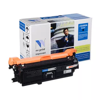 Картридж лазерный NV Print NV-CE400ABk (507A), черный, 5000 страниц, совместимый для LaserJet Enterprise 500 M575dn / M575f / M575c / M551dn / M551n / M551xh / M570dn / M570dw