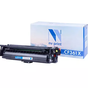Картридж лазерный NV Print NV-CF361XC, голубой, 9500 страниц, совместимый для LJ Color M552dn/M553dn/M553n/M553x/MFP-M577dn/M577f/Flow M577c