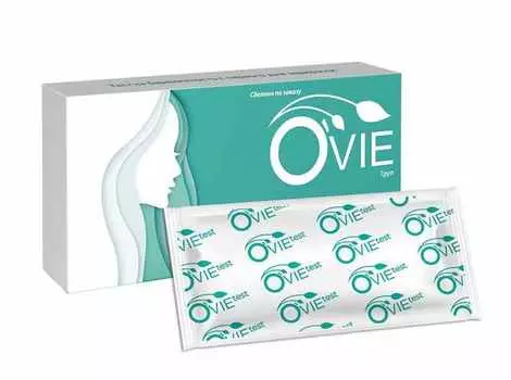 Тест д/опред берем Ovie test