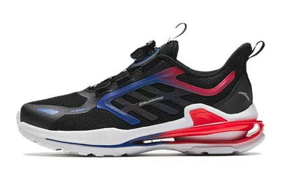 Детские кроссовки GS Low-top черные/синие Anta Kids, черный/синий